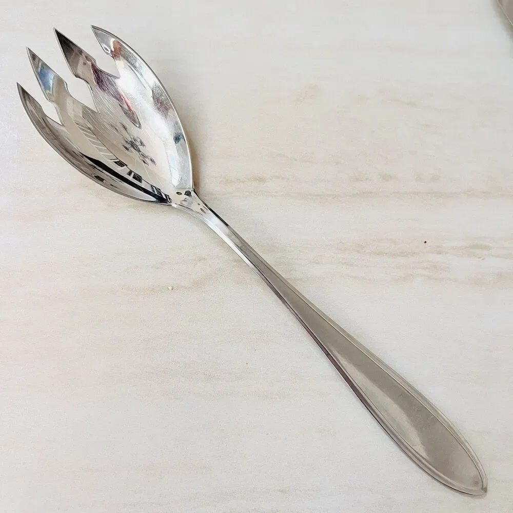 5pc WMF Cromargan Germany Shadowpoint Serving Set Stainless
